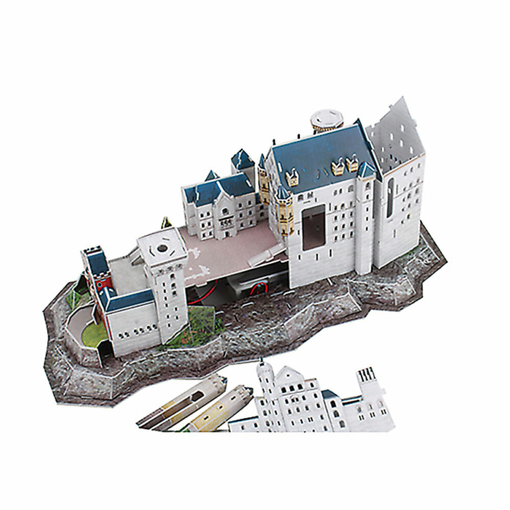 Revell 3D Puzzle Neuschwanstein Castle, LED Edition, with lighting, 128 pieces, from 10 years, 00151