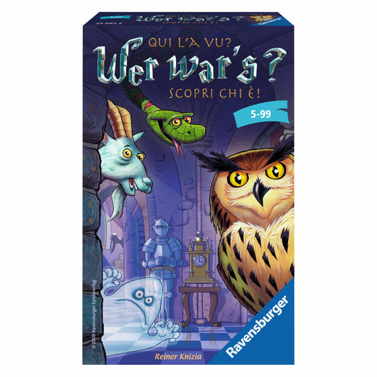 Ravensburger Mitbringspiele Wer War's•, memory game, search game, guessing game, children's game, children's game, 23293 2