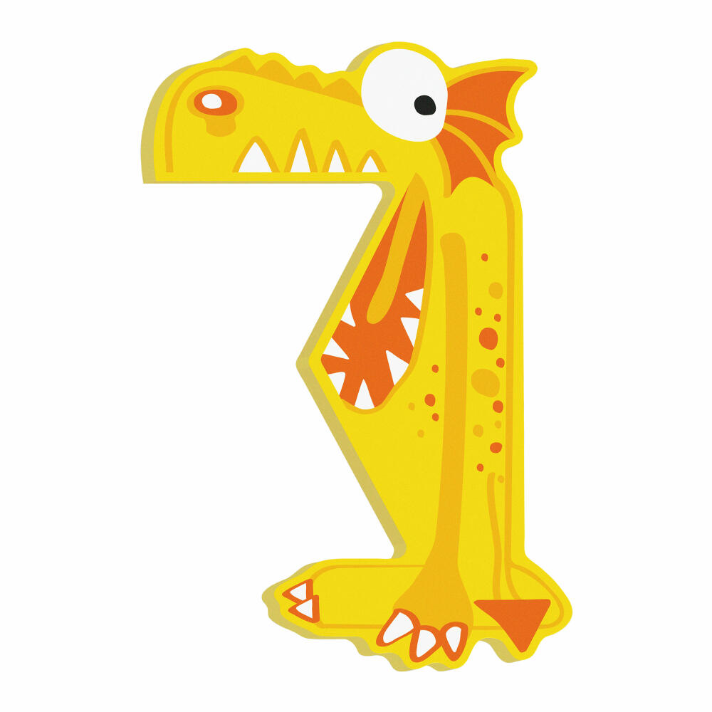 small foot design ABC letters Monster Murphy