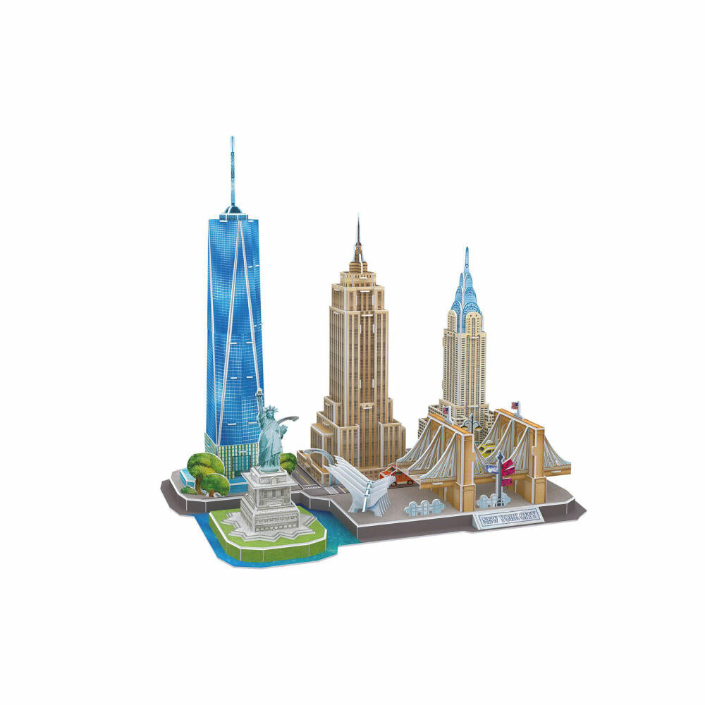 Revell 3D Puzzle City Line New York, Städtepuzzle, USA, 123 Teile, ab 10 Jahren, 00142