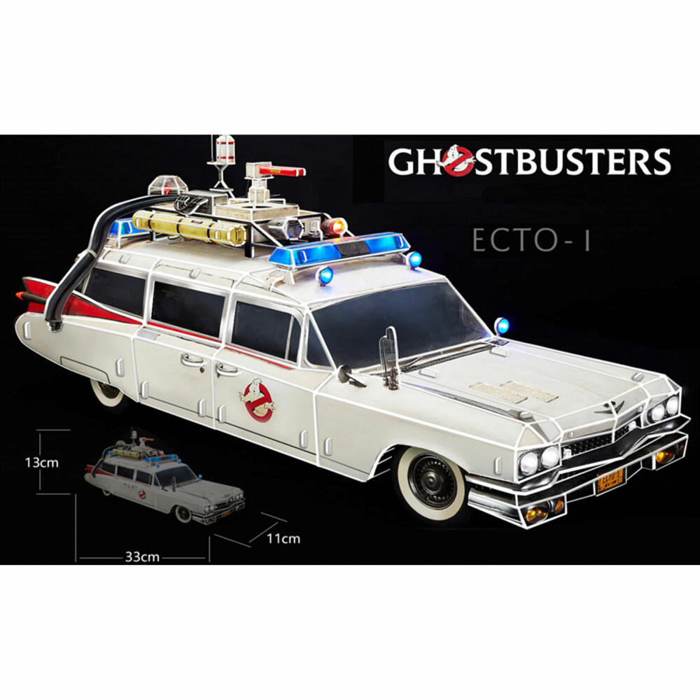Revell 3D Puzzle Ghostbusters Ecto-1, Movie Vehicle, 3D Puzzle, 120 Pieces, 00222