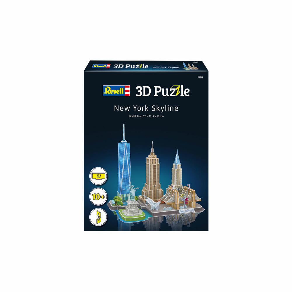 Revell 3D Puzzle City Line New York, Städtepuzzle, USA, 123 Teile, ab 10 Jahren, 00142