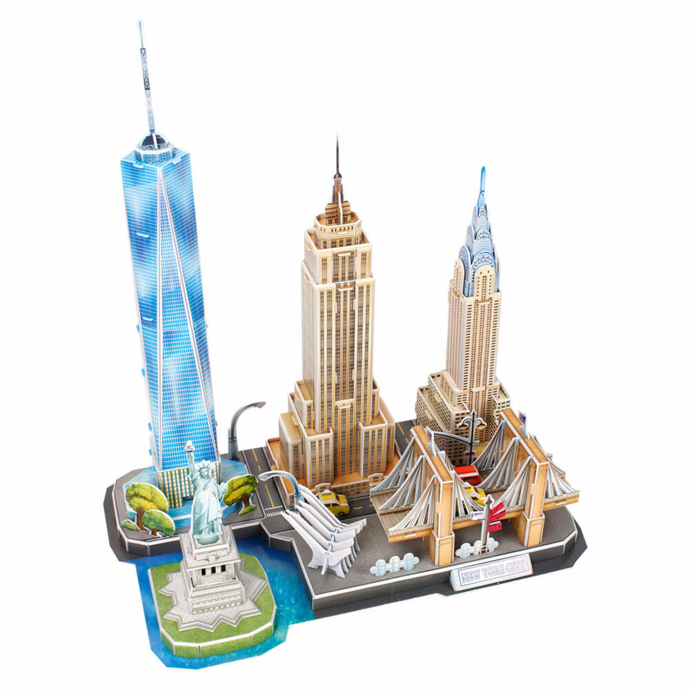 Revell 3D Puzzle City Line New York, Städtepuzzle, USA, 123 Teile, ab 10 Jahren, 00142