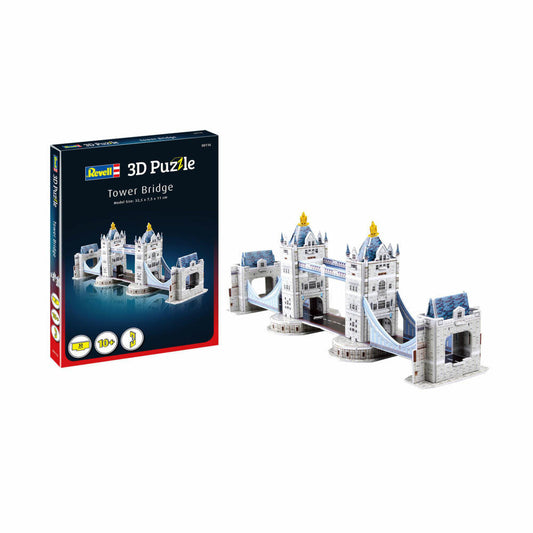 Revell 3D Puzzle Tower Bridge, Sehenswürdigkeit, 3D-Steckpuzzle, 32 Teile, 00116