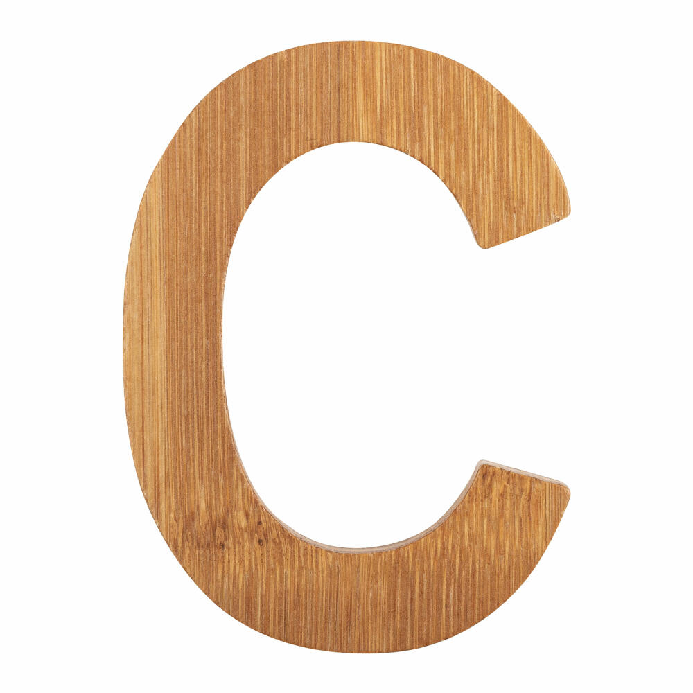 small foot design ABC letters bamboo C