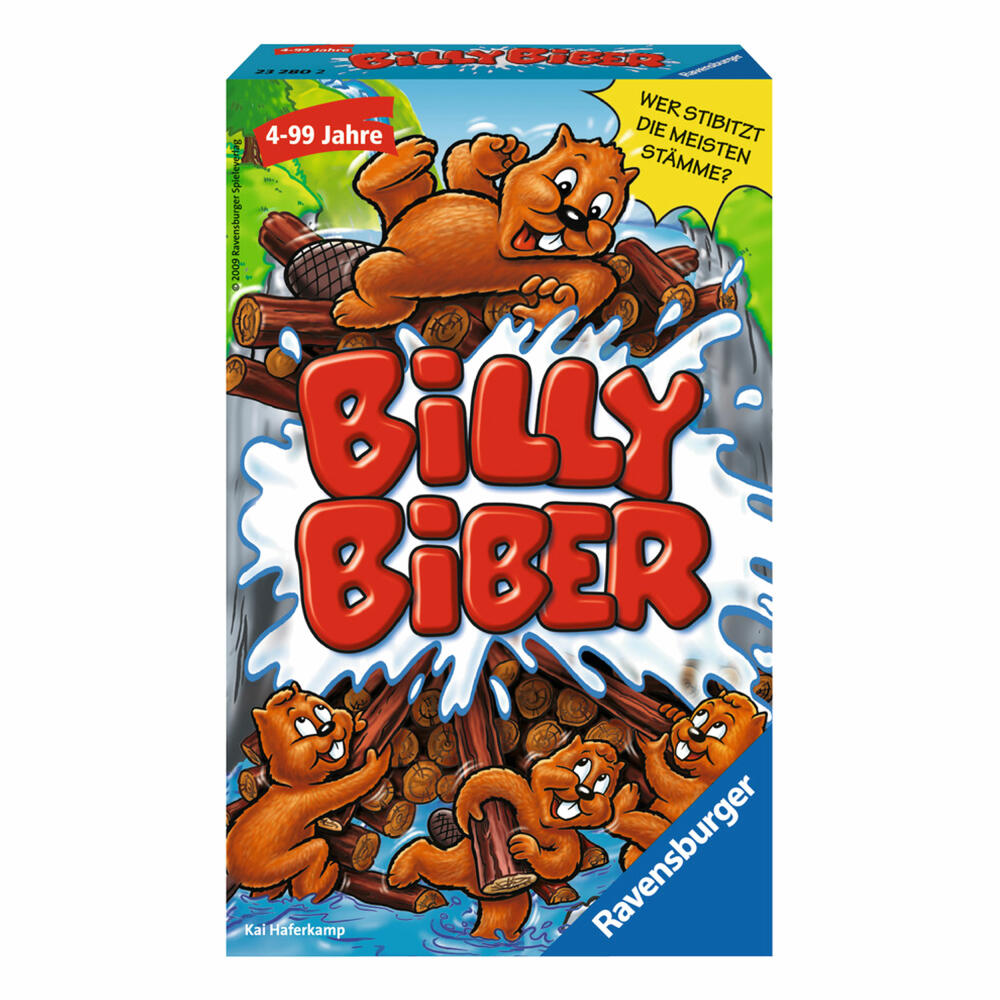 Ravensburger Bring-along games Billy Biber, skill game, action game, 3D game, children's game, children's game, 23280 2