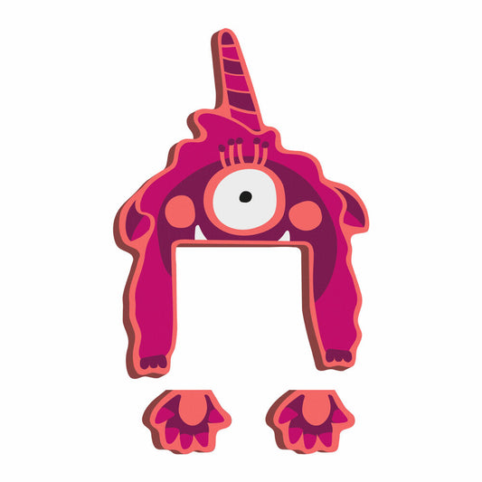 small foot design ABC Buchstaben Monster Gaga