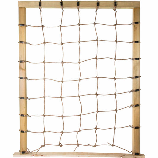 Legler small foot Kletternetz mit Achterhaken, Kletter Netz, Klettern, Garten Spielzeug, Kinder, 11876