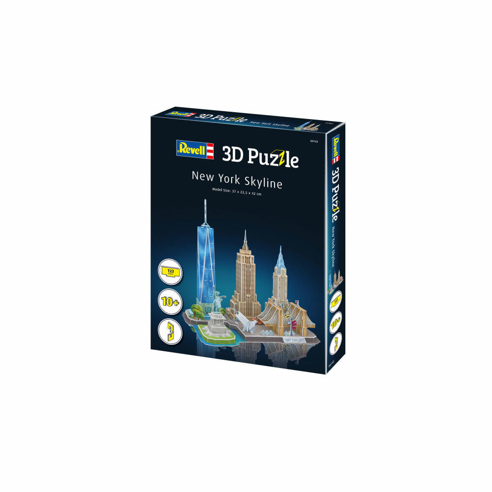 Revell 3D Puzzle City Line New York, Städtepuzzle, USA, 123 Teile, ab 10 Jahren, 00142