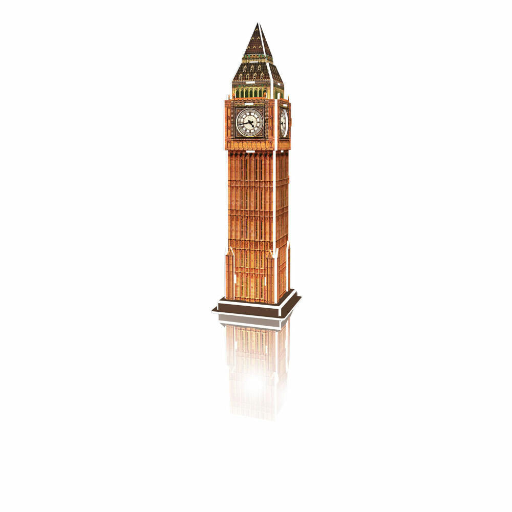 Revell 3D Puzzle Big Ben, Sehenswürdigkeit, 3D-Steckpuzzle, 13 Teile, 00120