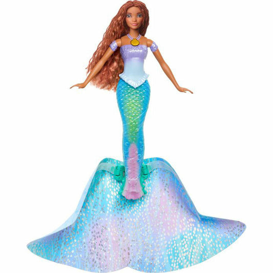 Mattel HLX13 Disney Arielle die Meerjungfrau Puppe mit Verwandlungsfunktion