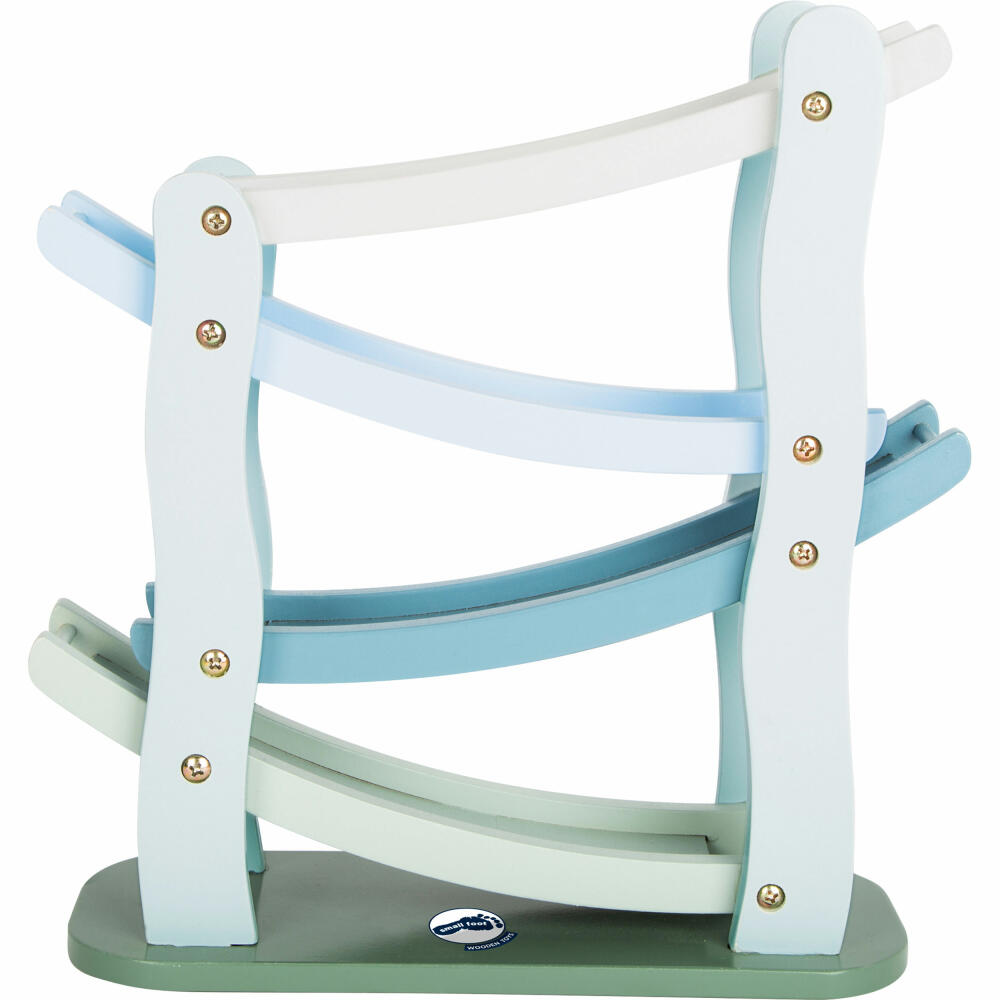 Legler small foot Rennbahn Blaues Wunder, Autobahn, Kugelbahn, Murmelbahn, Kinder Spielzeug, 11651