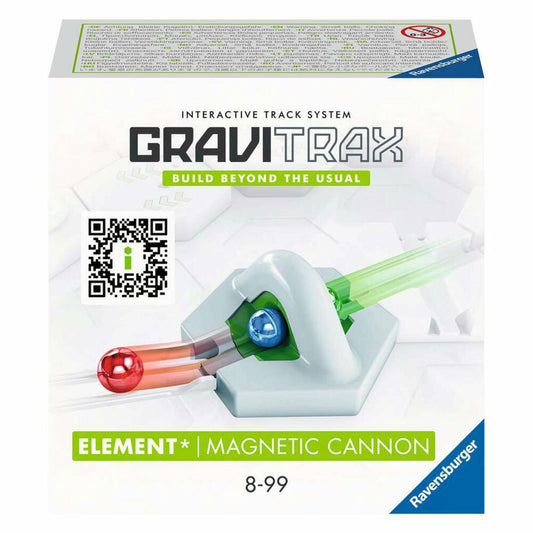 Ravensburger GraviTrax Element Magnetic cannon, extension, interactive marble run system, marble run, accessories, 22413