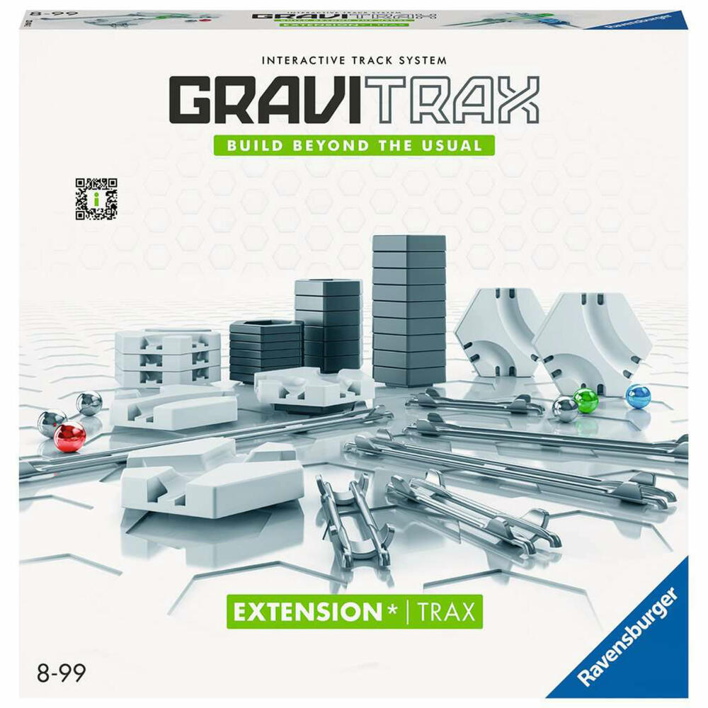 Ravensburger GraviTrax Extension Trax, Erweiterung, Interaktives Kugelbahnsystem, Kugelbahn, Zubehör, 22414