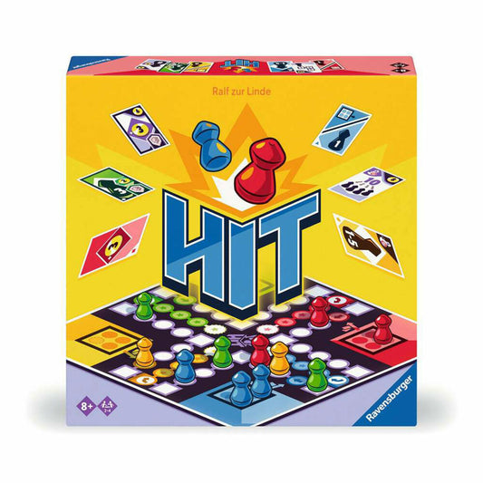 Ravensburger HIT, running game, deck building game, family game, board game, 22456