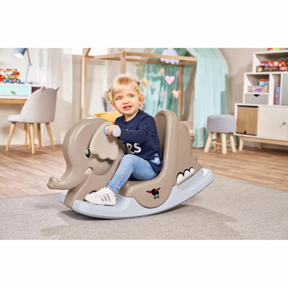 BIG Swing Elephant Seesaw Gray, Children's Swing, Children's Seesaw, Rocking Animal, 800056787