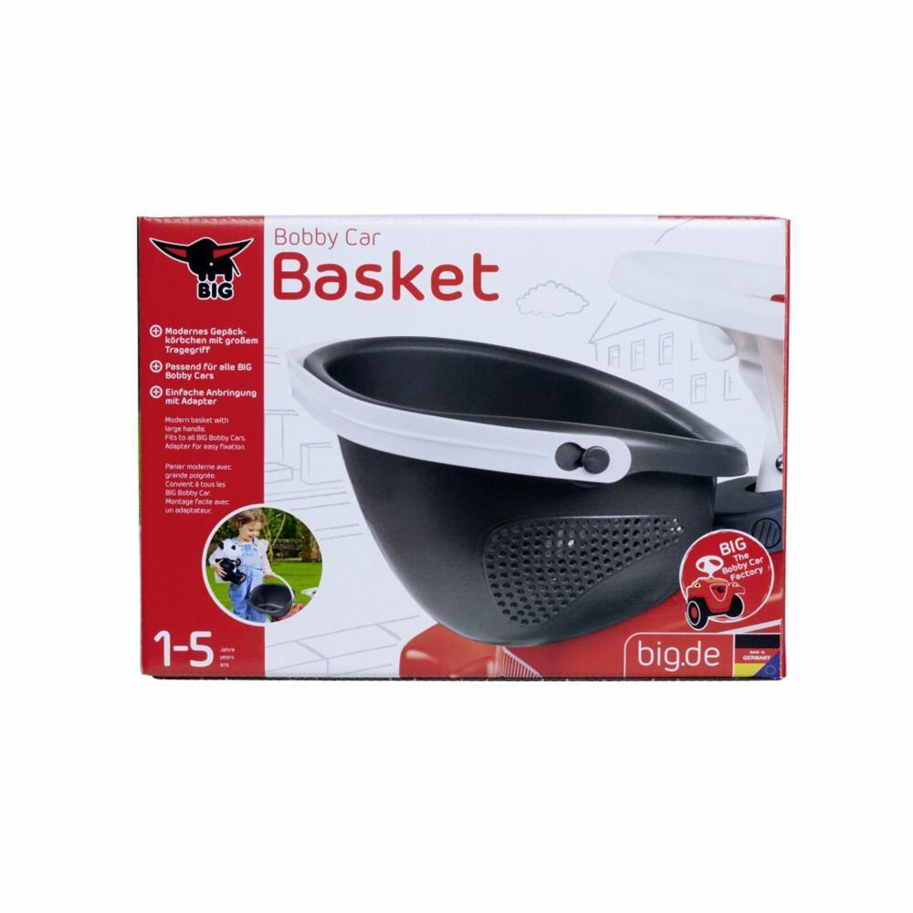 BIG Bobby Car luggage basket, luggage basket, accessories, compatible with every Bobby Car model, 800056499