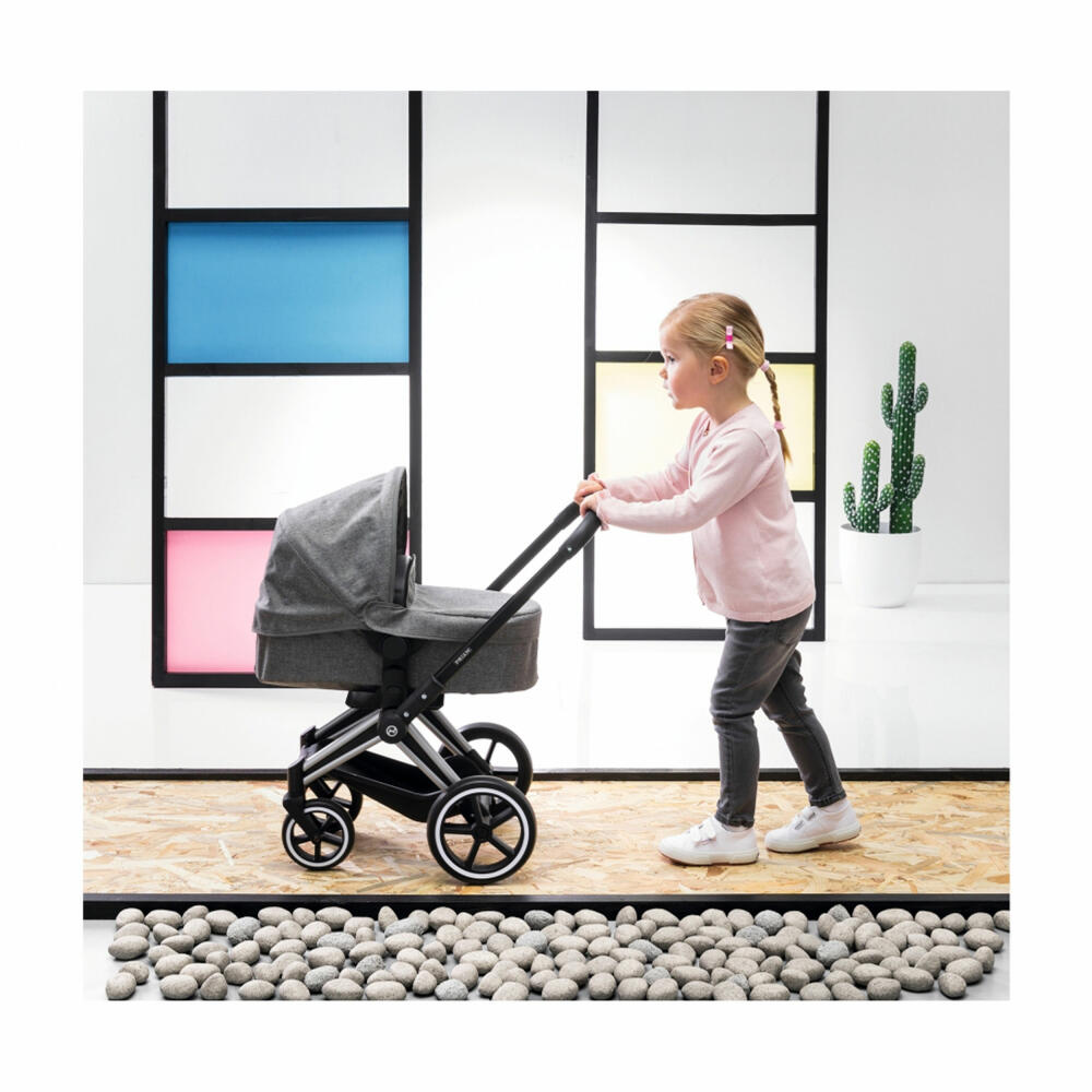 Corolle MGP 36-42cm Cybex Puppenwagen, Puppen Wagen, Buggy, Spielzeug, Grau, 9000140770