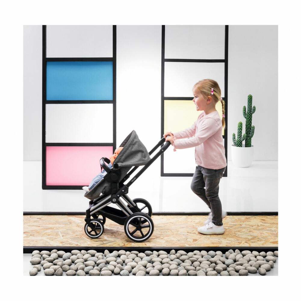 Corolle MGP 36-42cm Cybex Puppenwagen, Puppen Wagen, Buggy, Spielzeug, Grau, 9000140770
