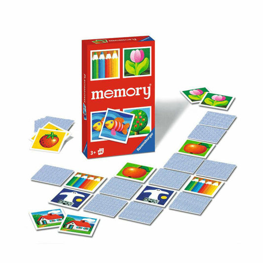 Ravensburger Mitbringspiele Kinder memory, Memospiel, Suchspiel, Kinderspiel, 22457