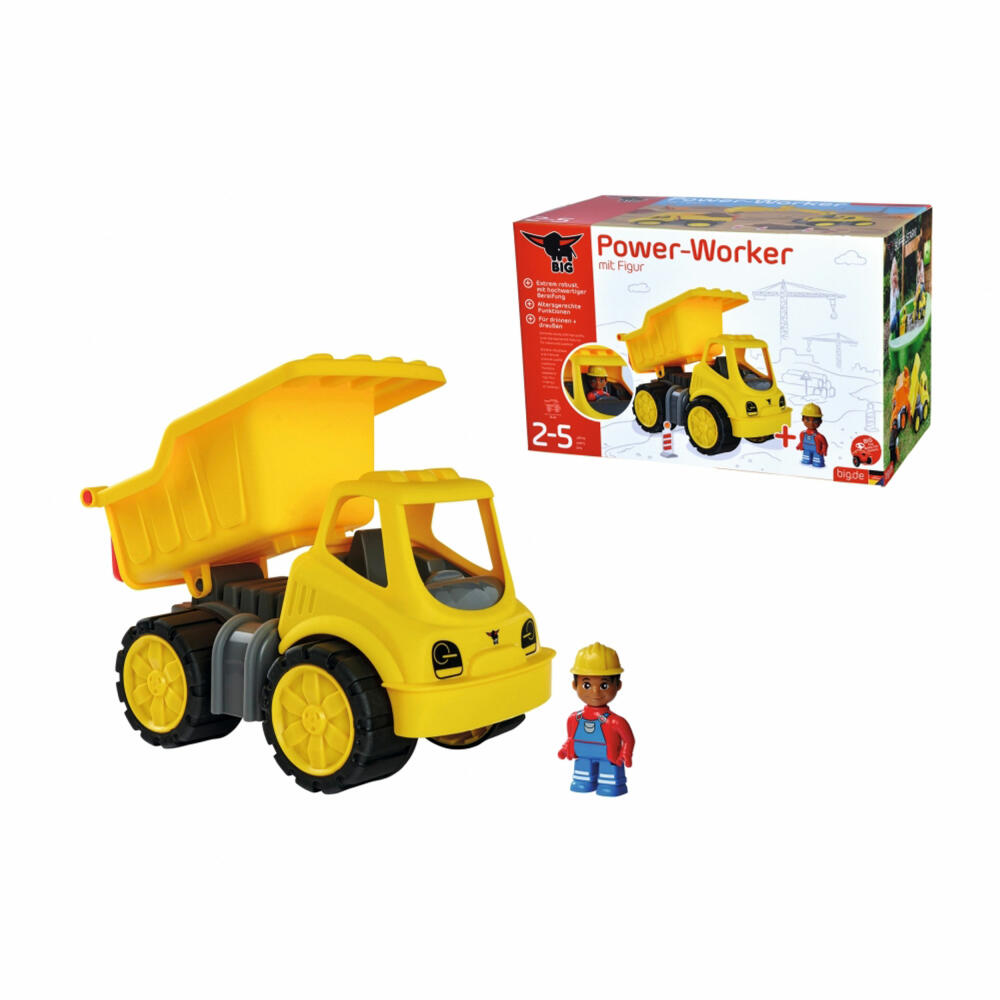 BIG Power Worker Midi Tipper, Sand Toy, Children's Toy, Children, Toy, 800054836