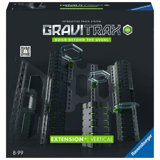 Ravensburger GraviTrax PRO Extension Vertical, Erweiterung, Interaktives Kugelbahnsystem, Kugelbahn, Zubehör, 22427