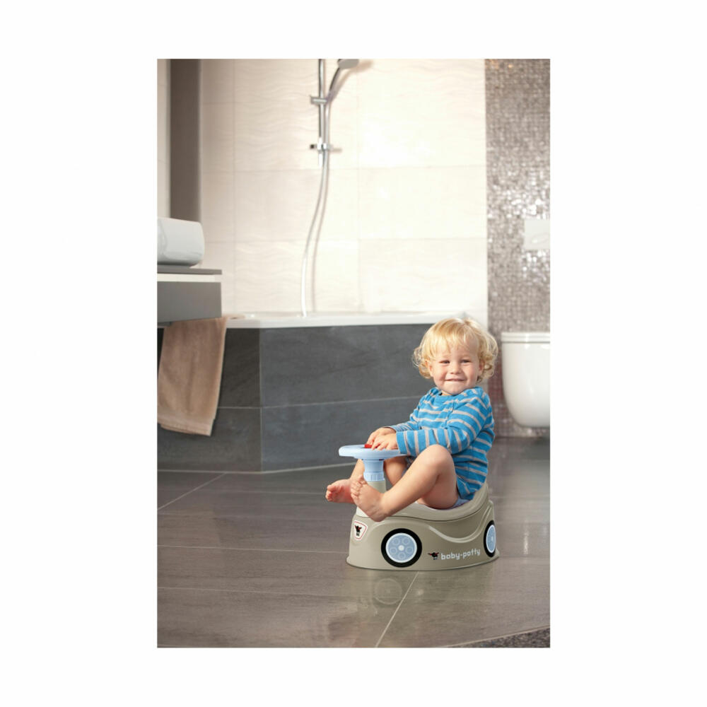 BIG Baby Potty Gray, Toilet Trainer, Toilet Seat, Children's Toilet, Children, 800054801