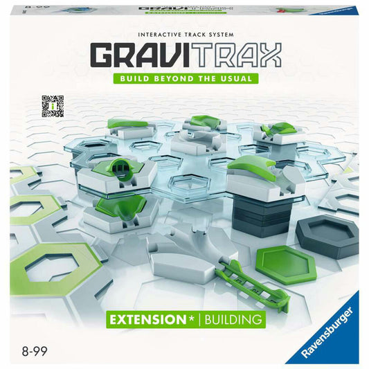 Ravensburger GraviTrax Extension Building, Erweiterung, Interaktives Kugelbahnsystem, Kugelbahn, Zubehör, 22415