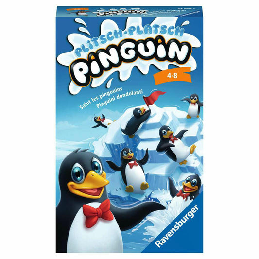 Ravensburger Reisespiel Plitsch-Platsch Pinguin, für Kinder ab 4 Jahren, 23461
