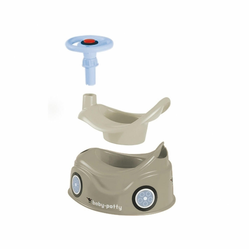 BIG Baby Potty Gray, Toilet Trainer, Toilet Seat, Children's Toilet, Children, 800054801