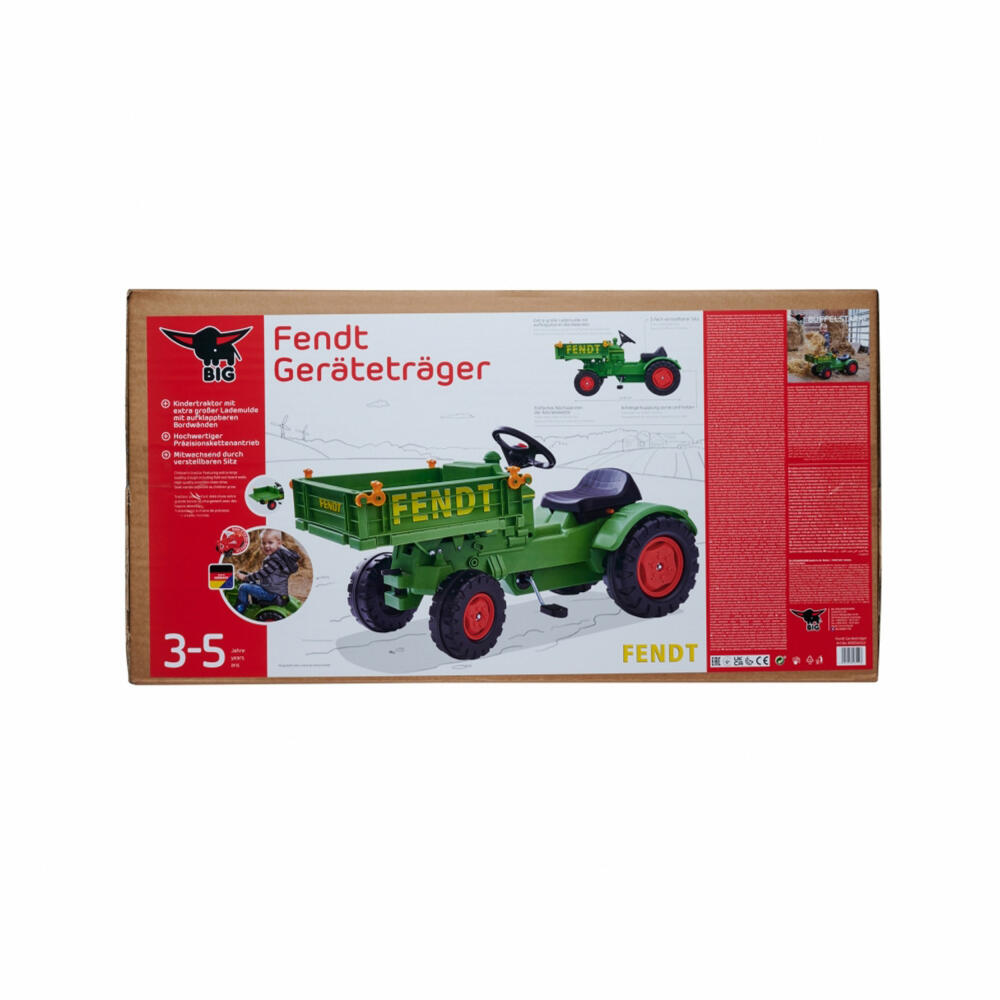BIG Fendt implement carrier children's tractor, pedal vehicle, children's tractor, vehicle, 800056552