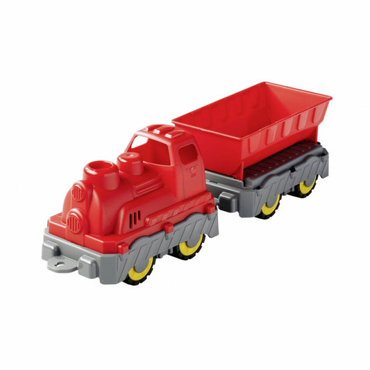BIG Power Worker Mini Zug mit Wagon, Sandspielzeug, Kinderspielzeug, Kinder, Spielzeug, 800055784
