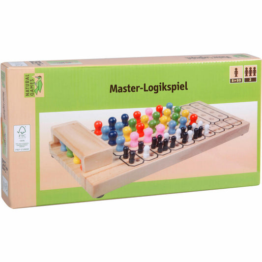 Natural Games Master Logic Game, Code Finder, Brain Teaser, Mastermind, Ages 8+, 61117067