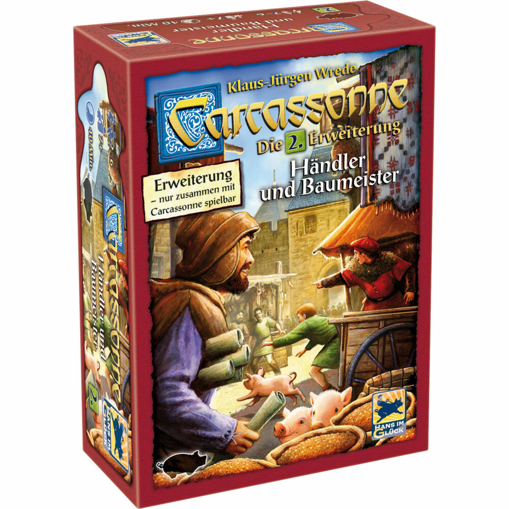 Hans im Glück Carcassonne Expansion 2 Traders &amp; Builders