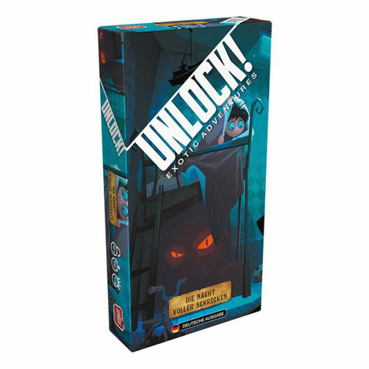 Space Cowboys Unlock! Die Nacht voller Schrecken Box 4, Rätselspiel, Familienspiel, ab 10 Jahren, SCOD0039