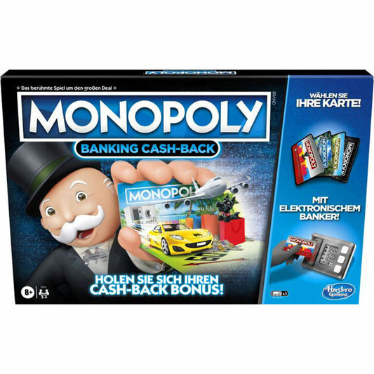 Hasbro Monopoly Banking Cash Back