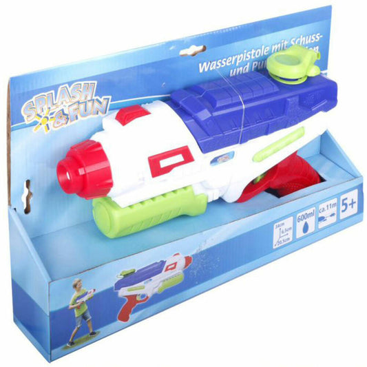 Splash&amp;Fun Splash &amp; FUn water pistol, shooting and pumping function, 34 cm