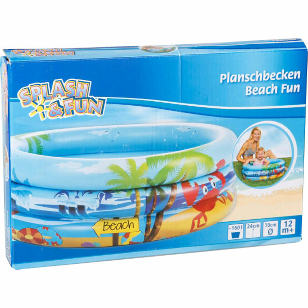 Splash&amp;Fun Splash &amp; Fun baby paddling pool Beach Fun, # 70 cm