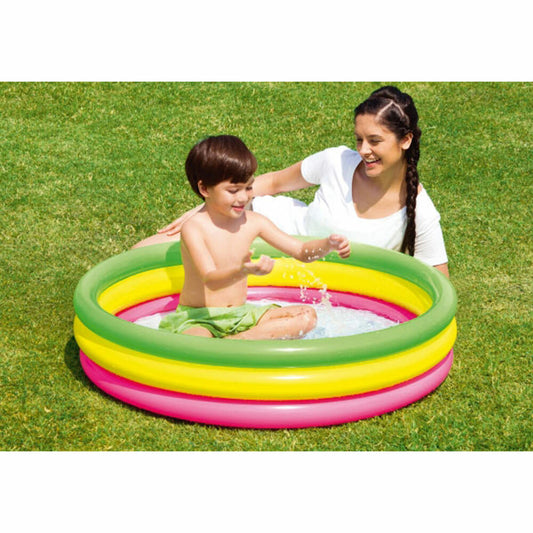 Bestway Deutschland GmbH Planschbecken 102x25cm Summer Set Pool 3-Ringe