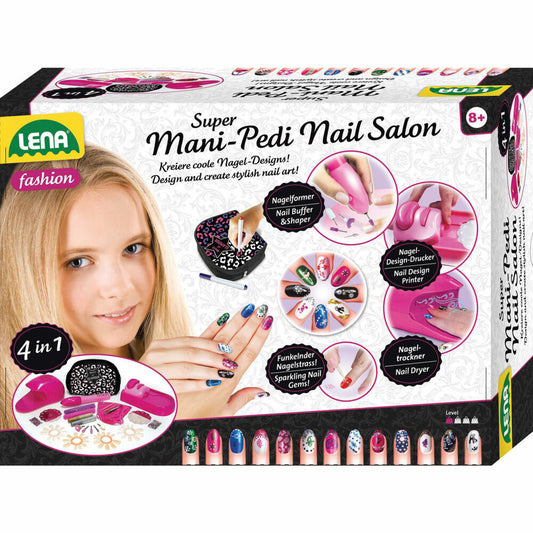 Lena Fashion Mani-Pedi Nail Salon, folding box