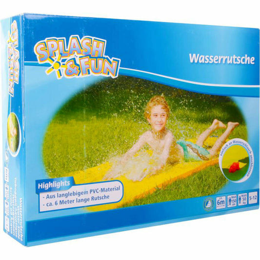 Splash&amp;Fun Splash &amp; Fun water slide yellow, approx. 600 x 80 cm