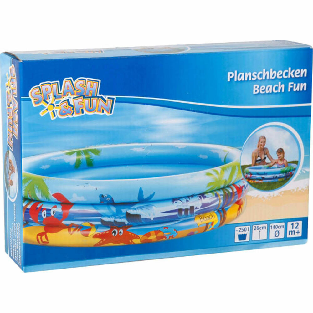 Splash&amp;Fun Splash &amp; Fun paddling pool Beach Fun, # 140 cm