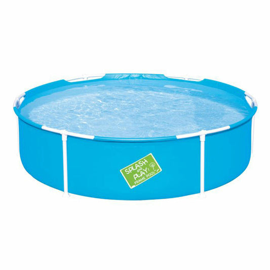 Bestway Deutschland GmbH Bestway My First Frame Pool, Rund, Swimmingpool, Planschbecken, Kinderpool, 152 x 38 cm, 77706321