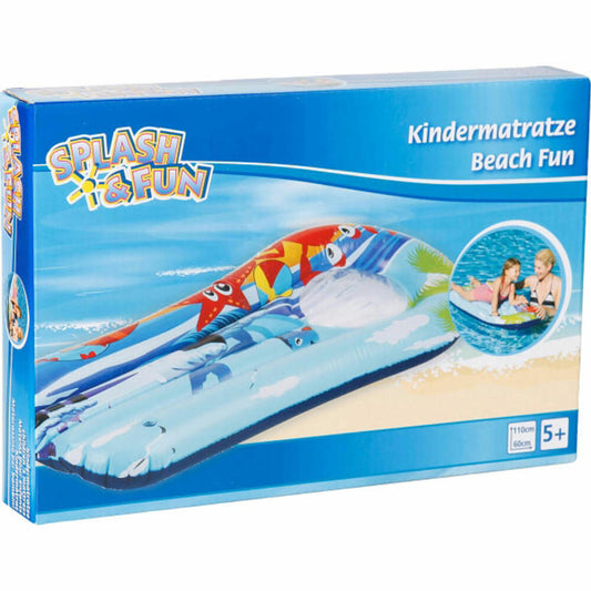 Splash&Fun Splash & Fun children's mattress Beach Fun with viewing window 110 x 60 cm