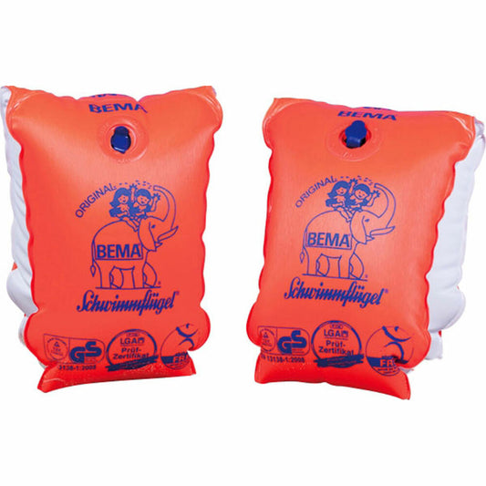 Happy People BEMA swimming wings, 0 - 1 years, 0-11 kg, size 00, orange