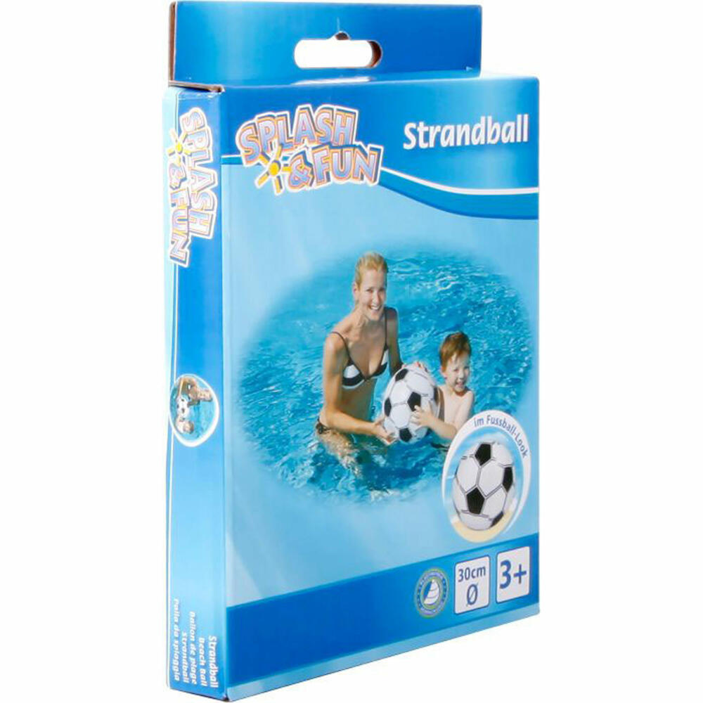 Splash&Fun Splash & Fun Strandball Fußball, # ca. 30 cm
