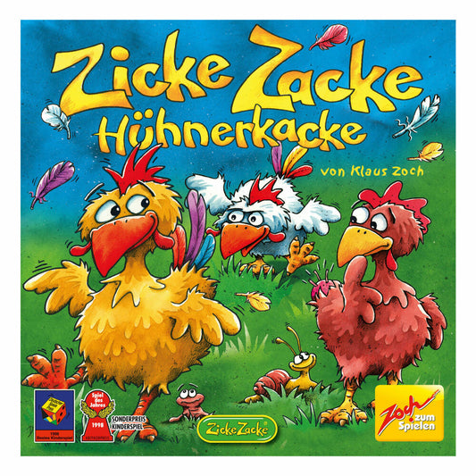 Zoch Zicke Zacke Hühnerkacke, Gedächtnisspiel, Merk Spiel, Brettspiel, Gesellschaftsspiel, Kunststoff, 601121800
