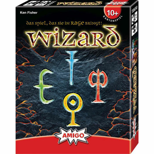 Amigo Wizard, card game, family game, board game, ages 10 and up, AM06900