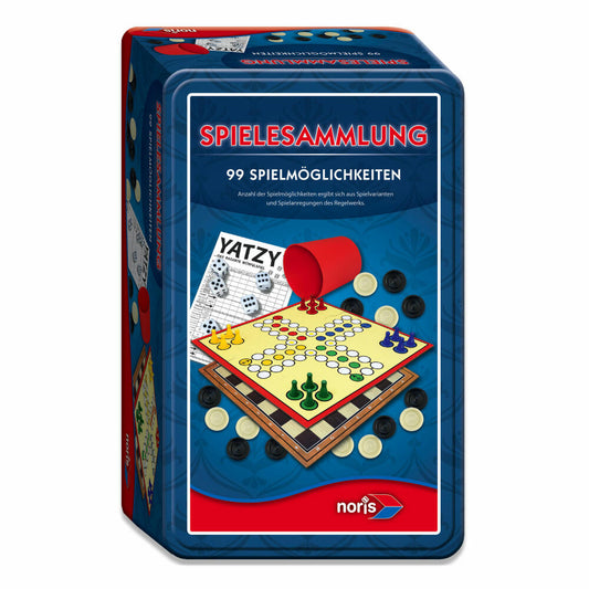 Noris 99iger Spielesammlung, Familienspiel, Spiel, Gesellschaftsspiel, Kunststoff, 606112580