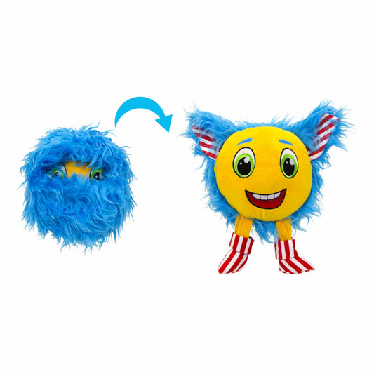 Simba Furlocks big plush monster Ulli, cuddly toy, plush toy, toy, blue, fabric, 20 cm, 105951501ULL